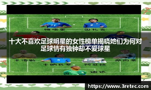 十大不喜欢足球明星的女性榜单揭晓她们为何对足球情有独钟却不爱球星